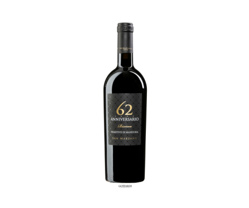 Primitivo di Manduria Riserva 2021 Anniversario 62